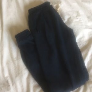 Brandy Melville Navy Rosa Sweats